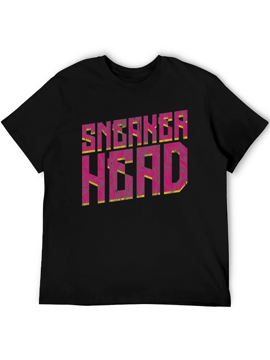 Sneaker Head Graphic T-Shirt - Black Casual Tee