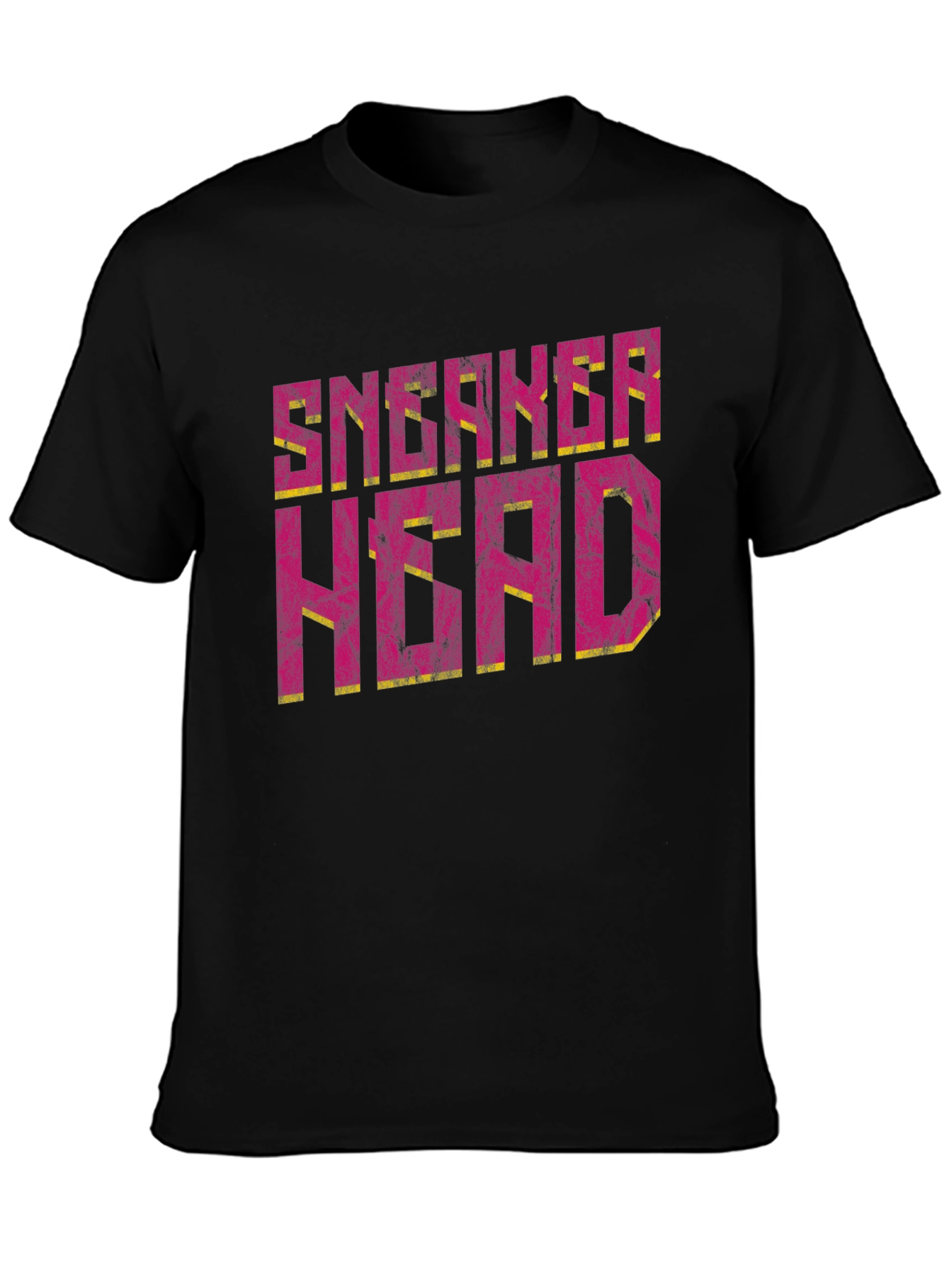 Sneaker Head Graphic T-Shirt - Black Casual Tee