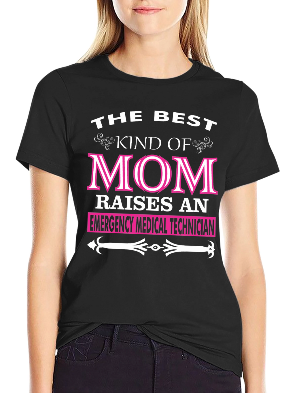 Best Mom Raises EMT T-Shirt
