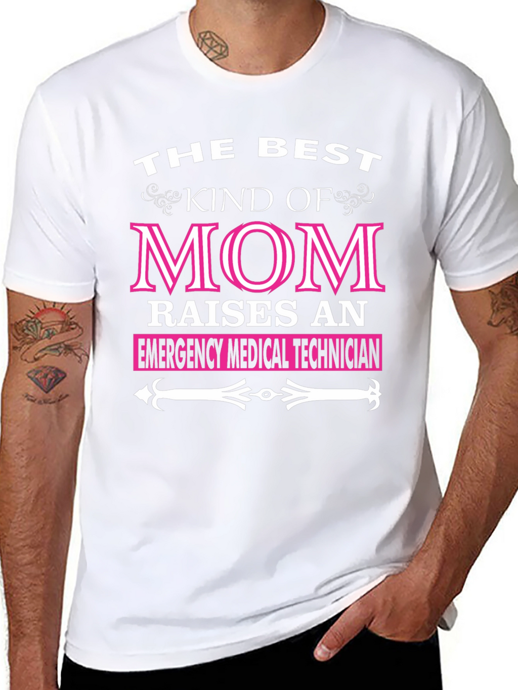 Best Mom Raises EMT T-Shirt