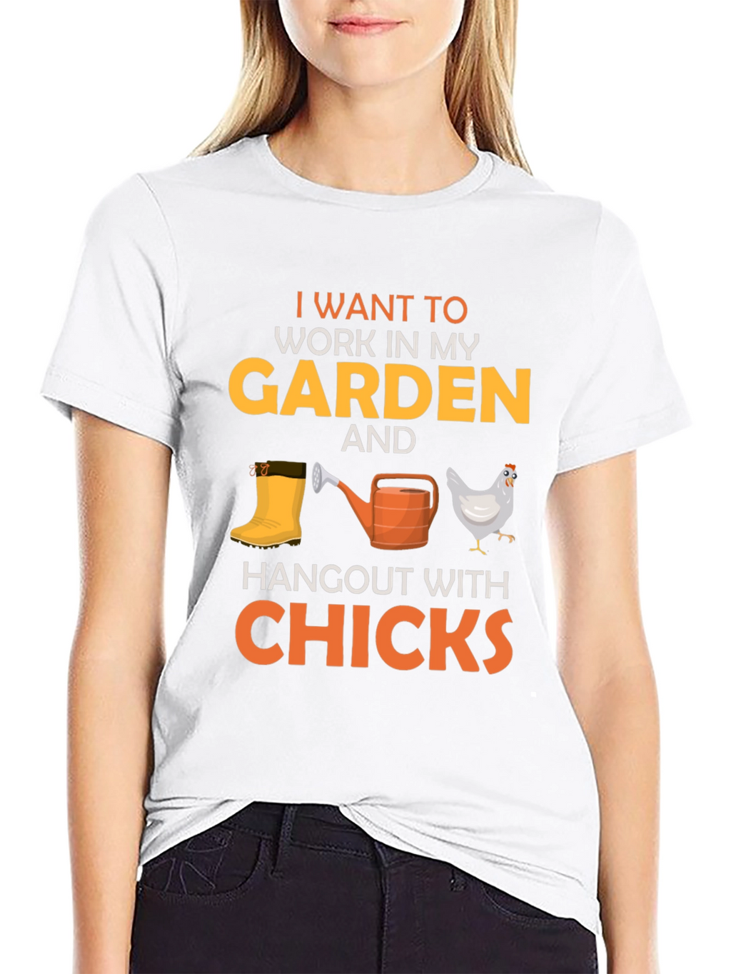 Gardening & Chicken Lovers Tee