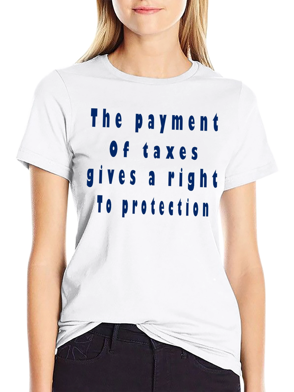Taxation Rights Tee - Classic Fit Cotton T-Shirt