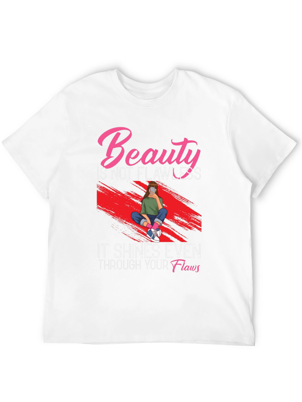 Beauty Through Flaws Graphic T-Shirt