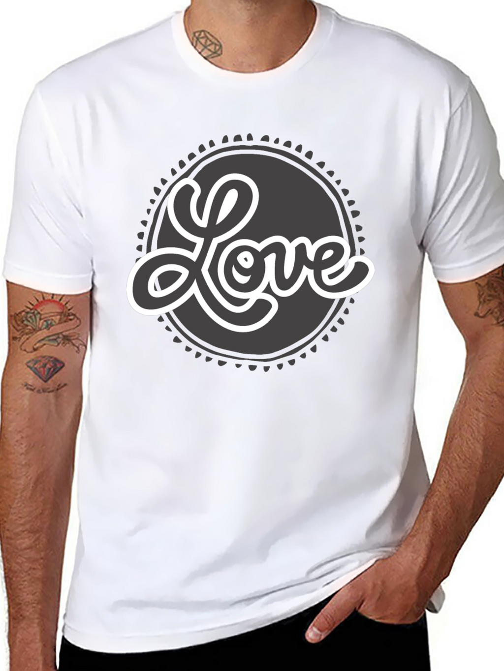 Love Graphic Tee - Stylish & Comfortable