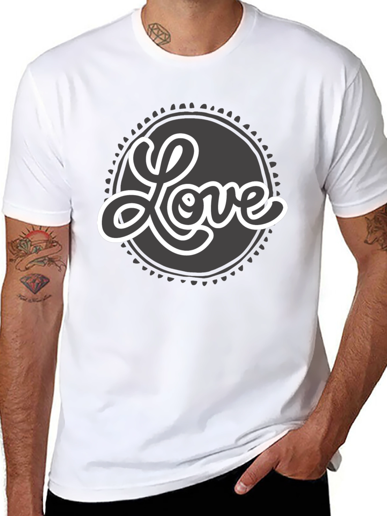 Love Graphic Tee - Stylish & Comfortable