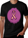 Ribbon Graphic Tee - Support Awareness