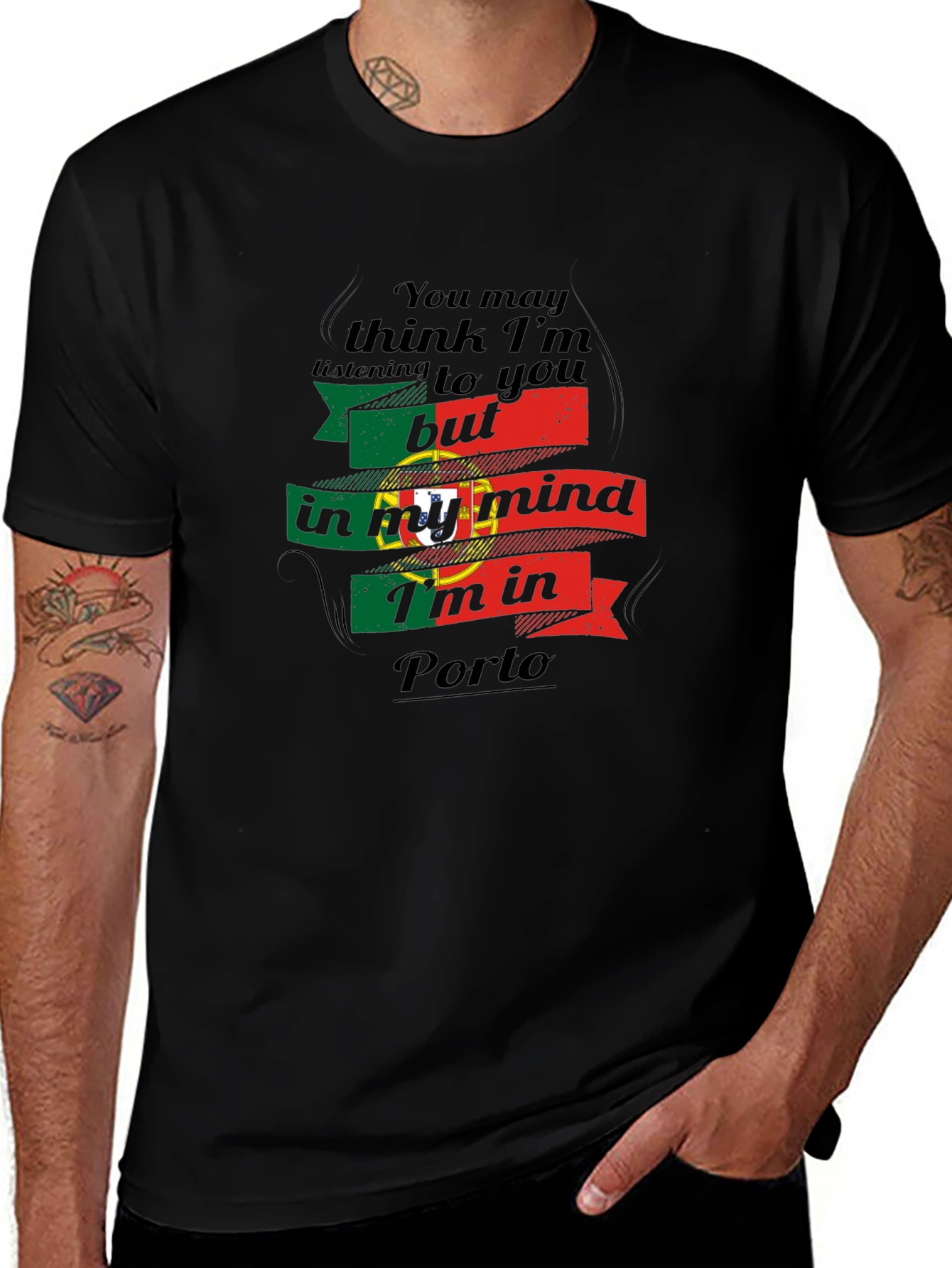 Portugal Porto Mind T-Shirt - Travel Souvenir Tee