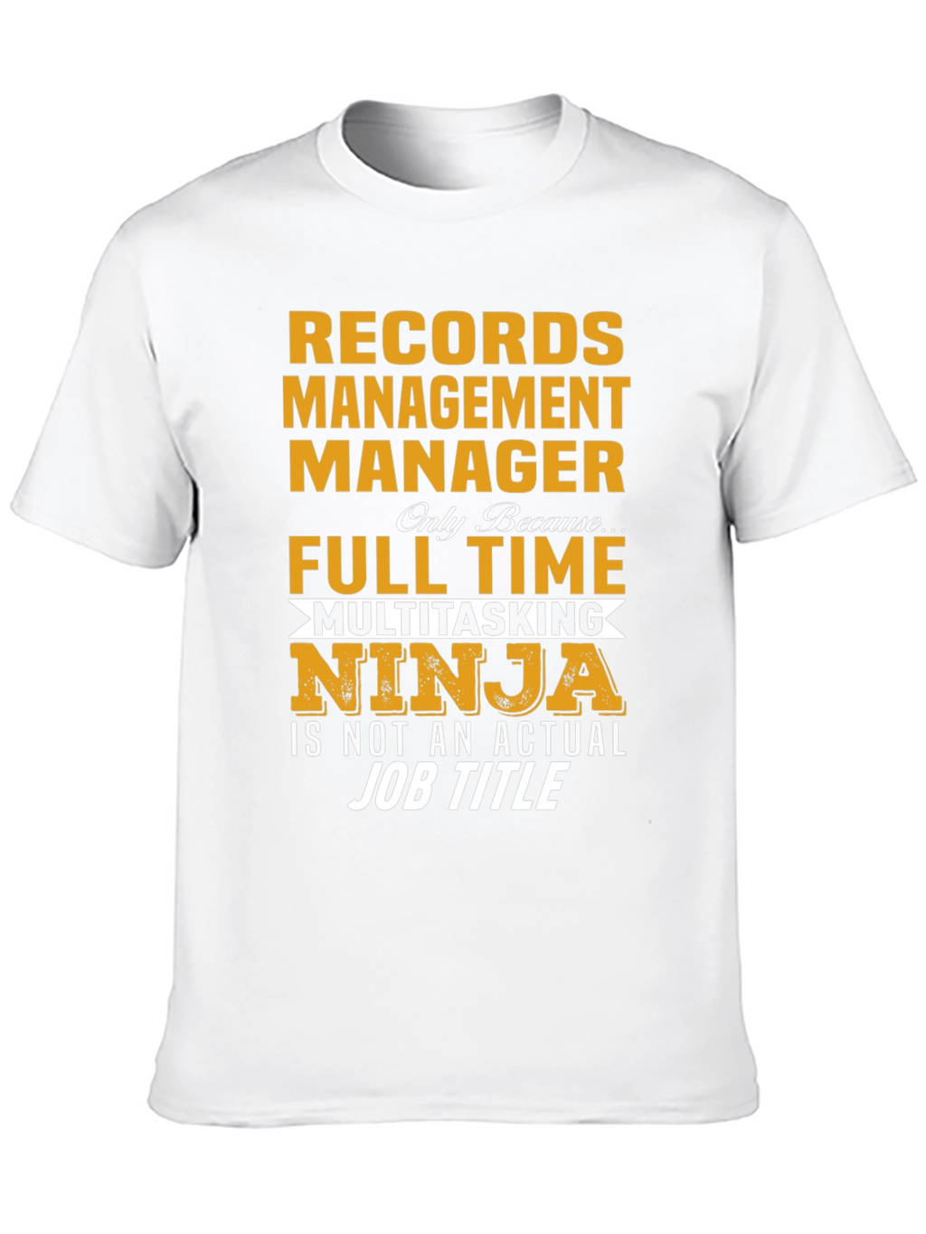 Records Management Ninja T-Shirt