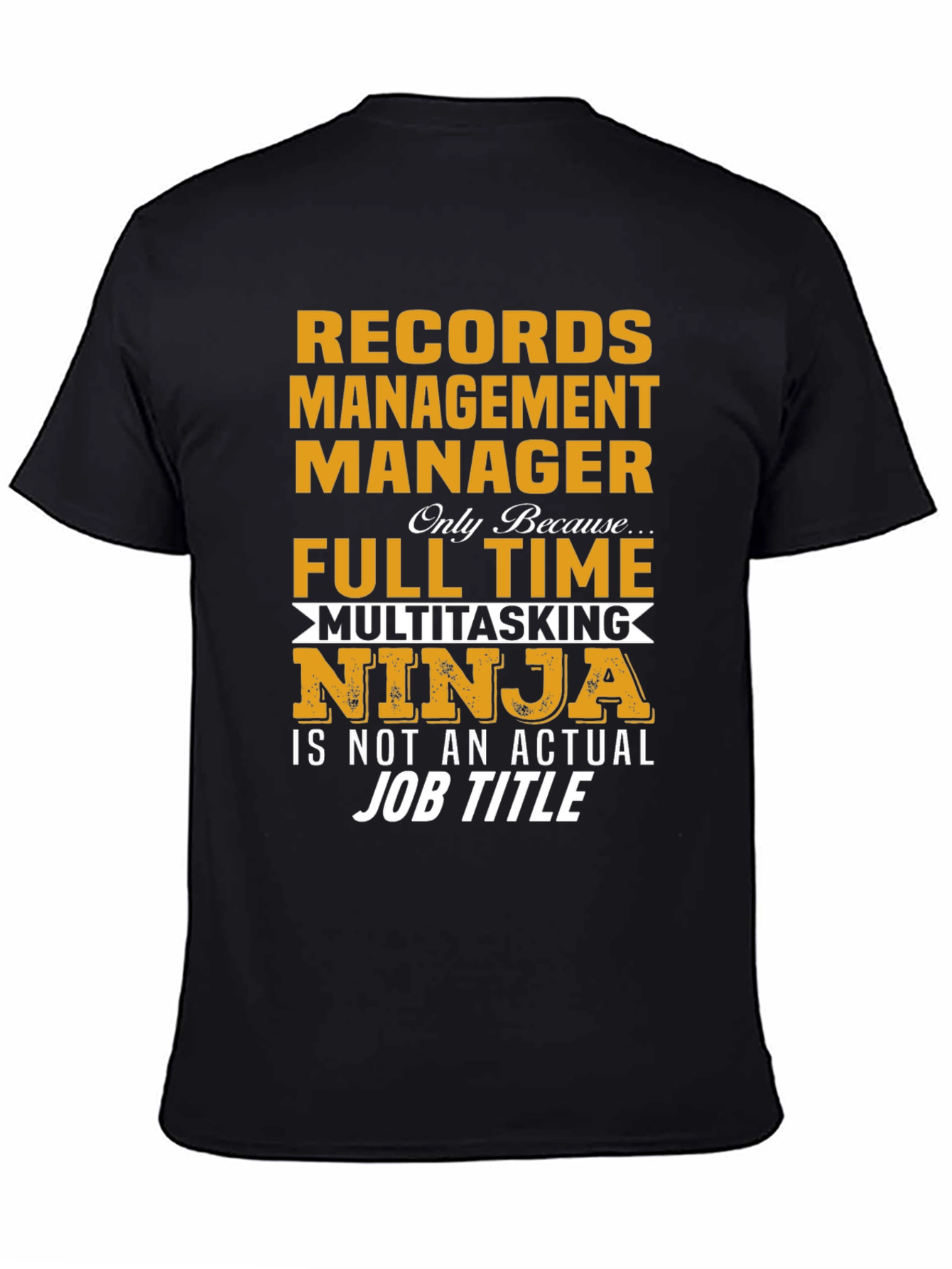 Records Management Ninja T-Shirt