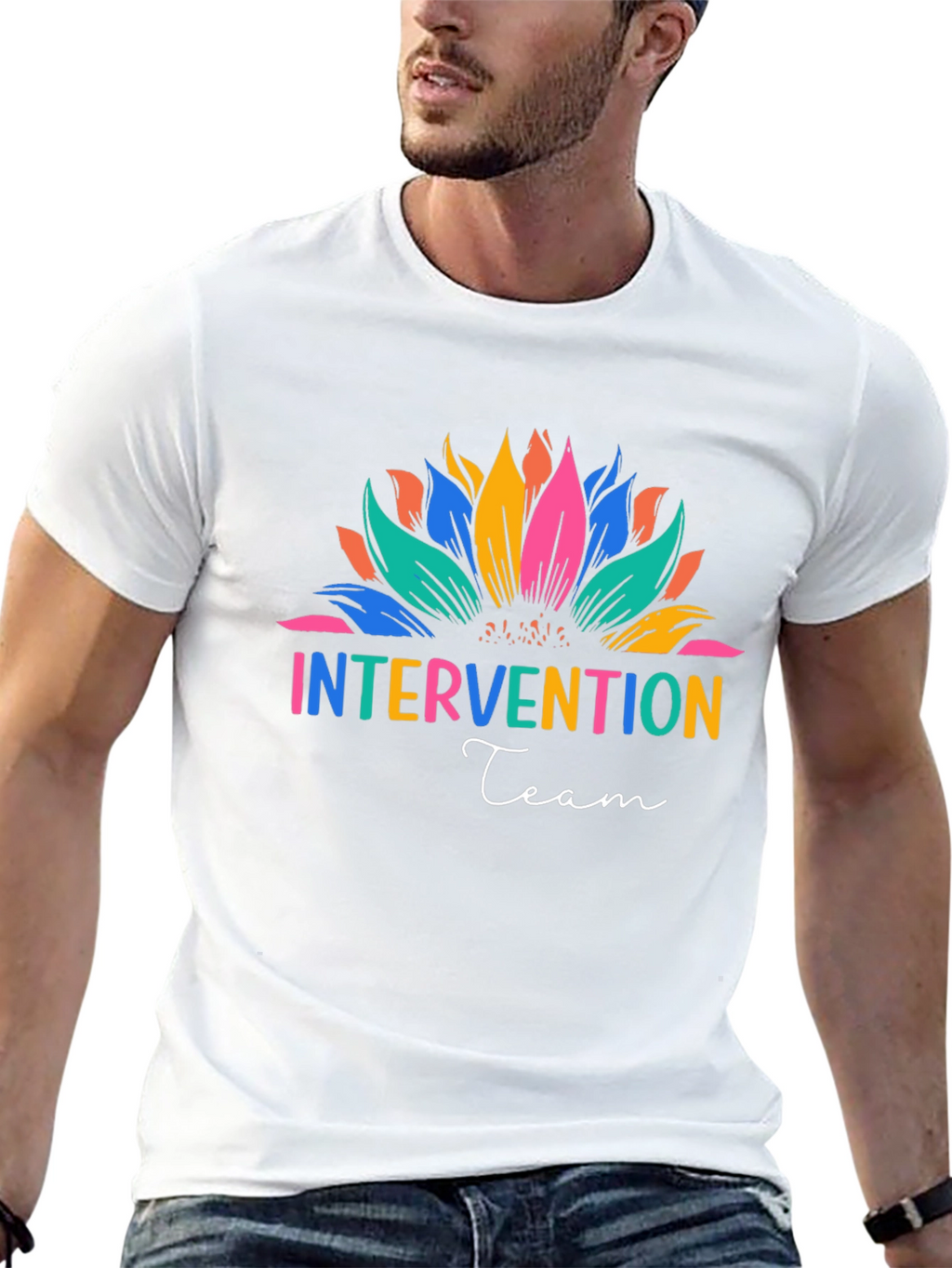 Intervention Team Sunflower Graphic Tee