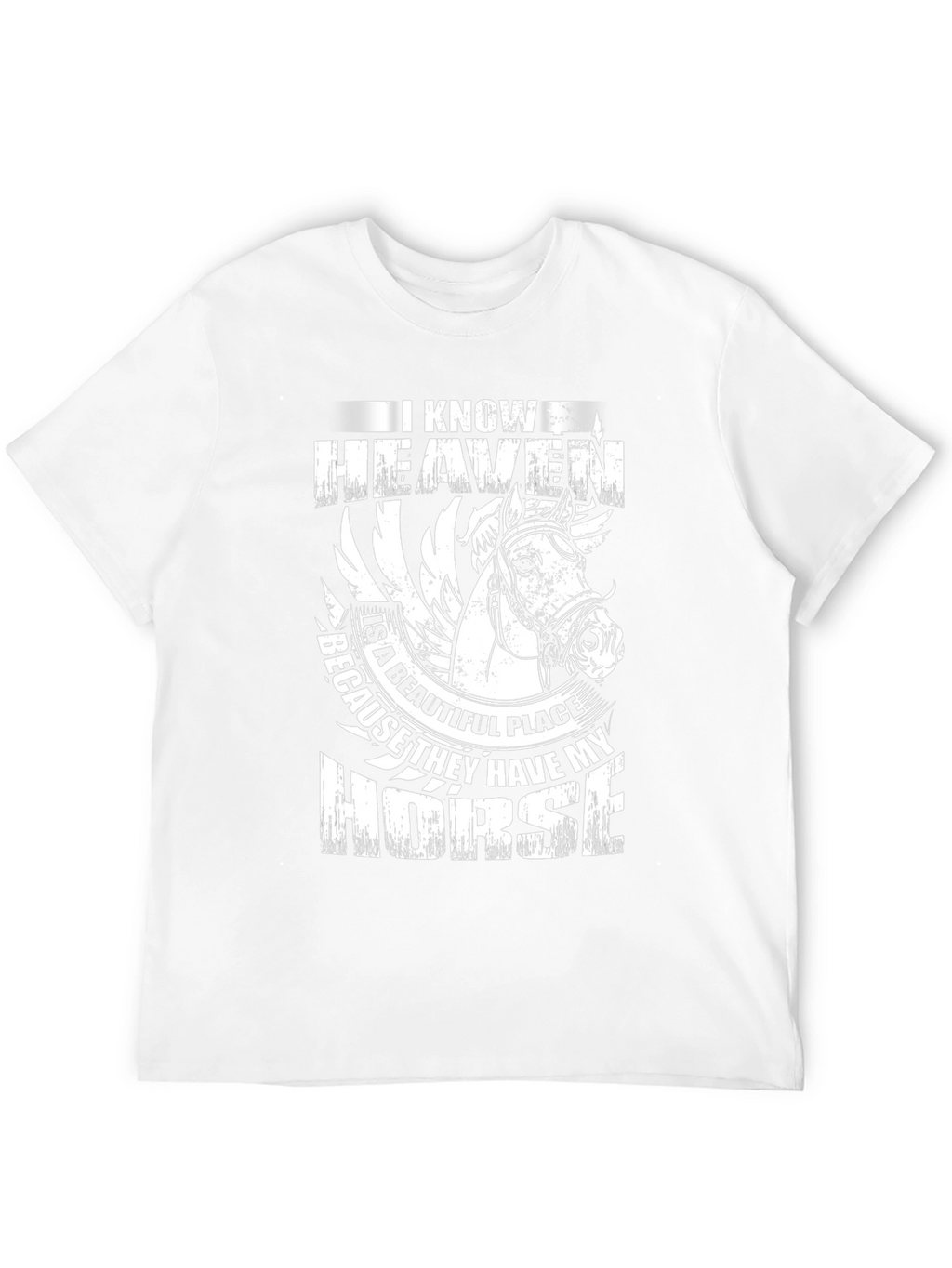 Horse Heaven T-Shirt - Beautiful Place Design
