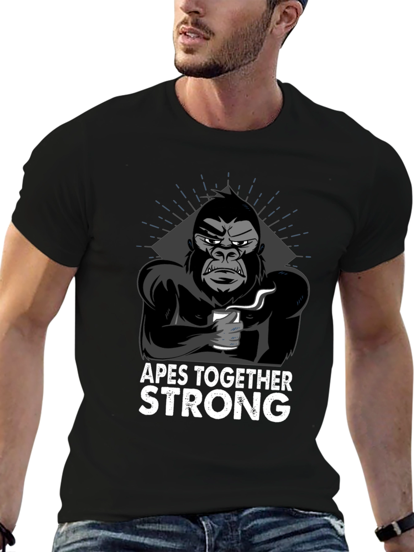 Apes Together Strong Graphic T-Shirt