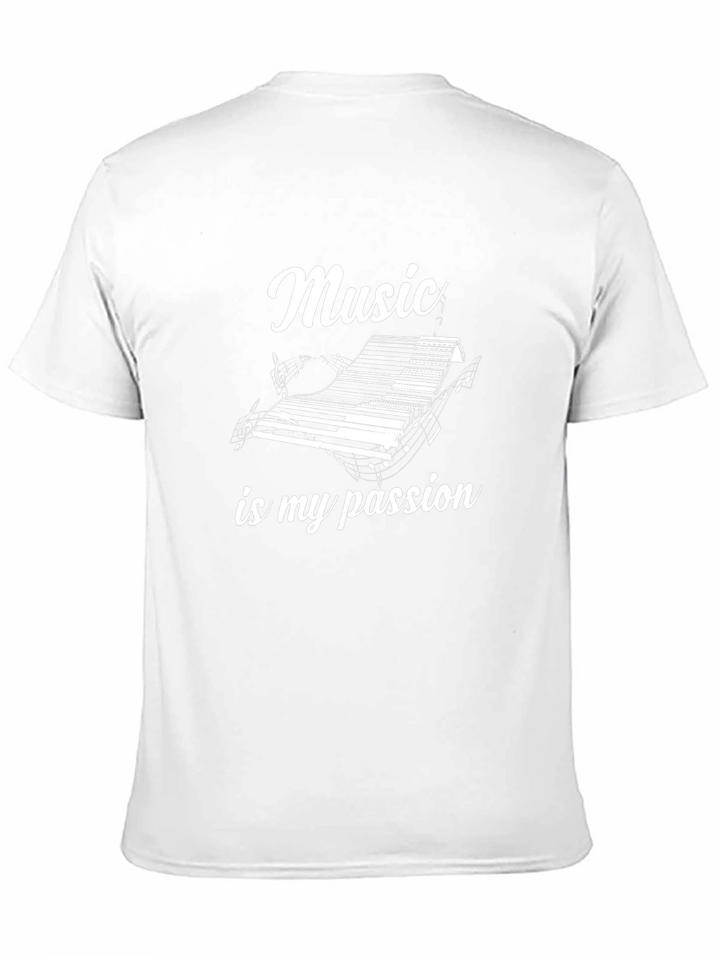 Music is My Passion Piano T-Shirt