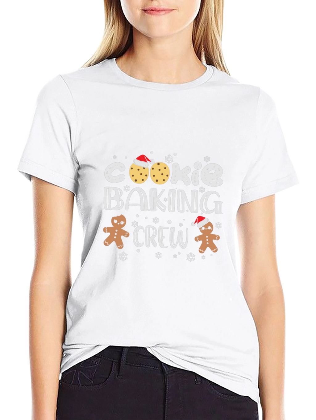 Cookie Baking Crew Holiday T-Shirt