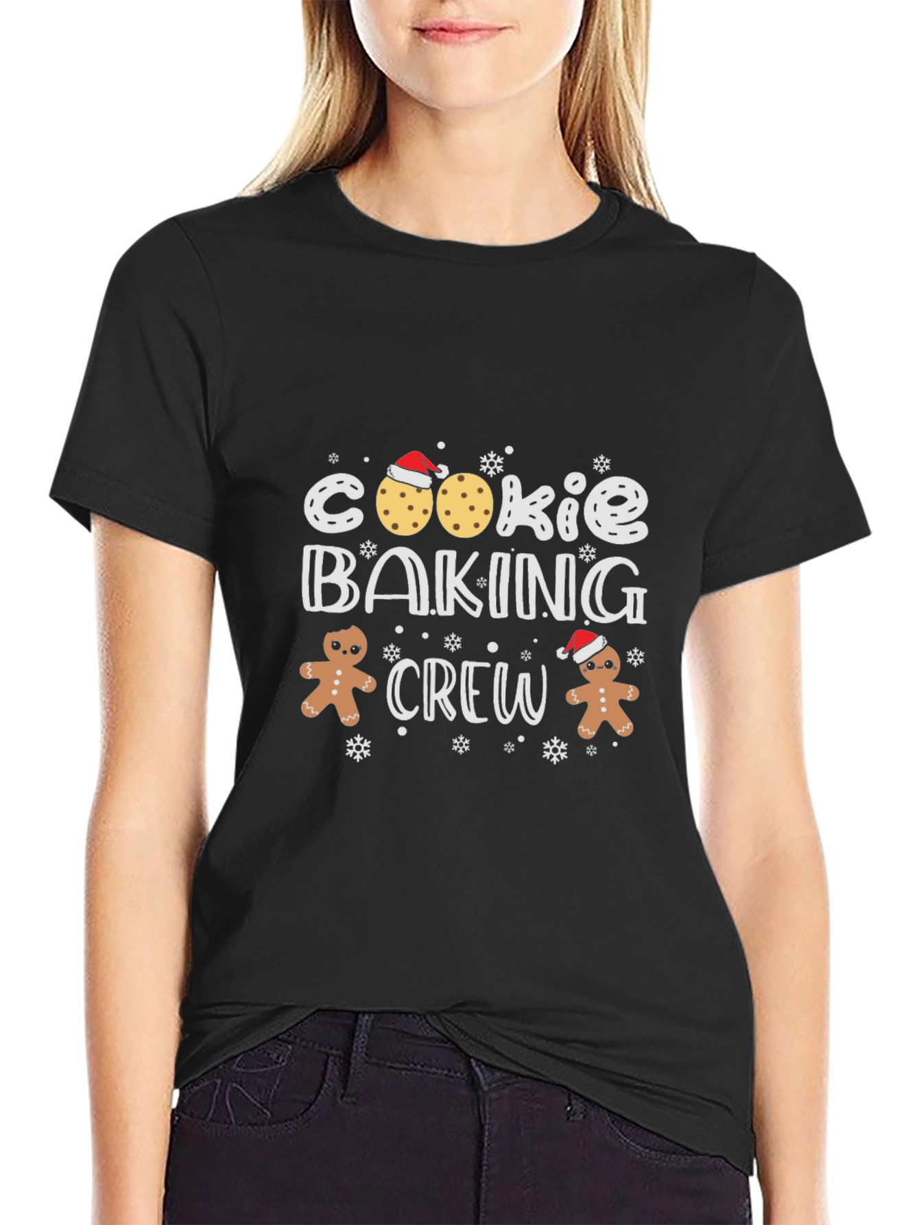 Cookie Baking Crew Holiday T-Shirt