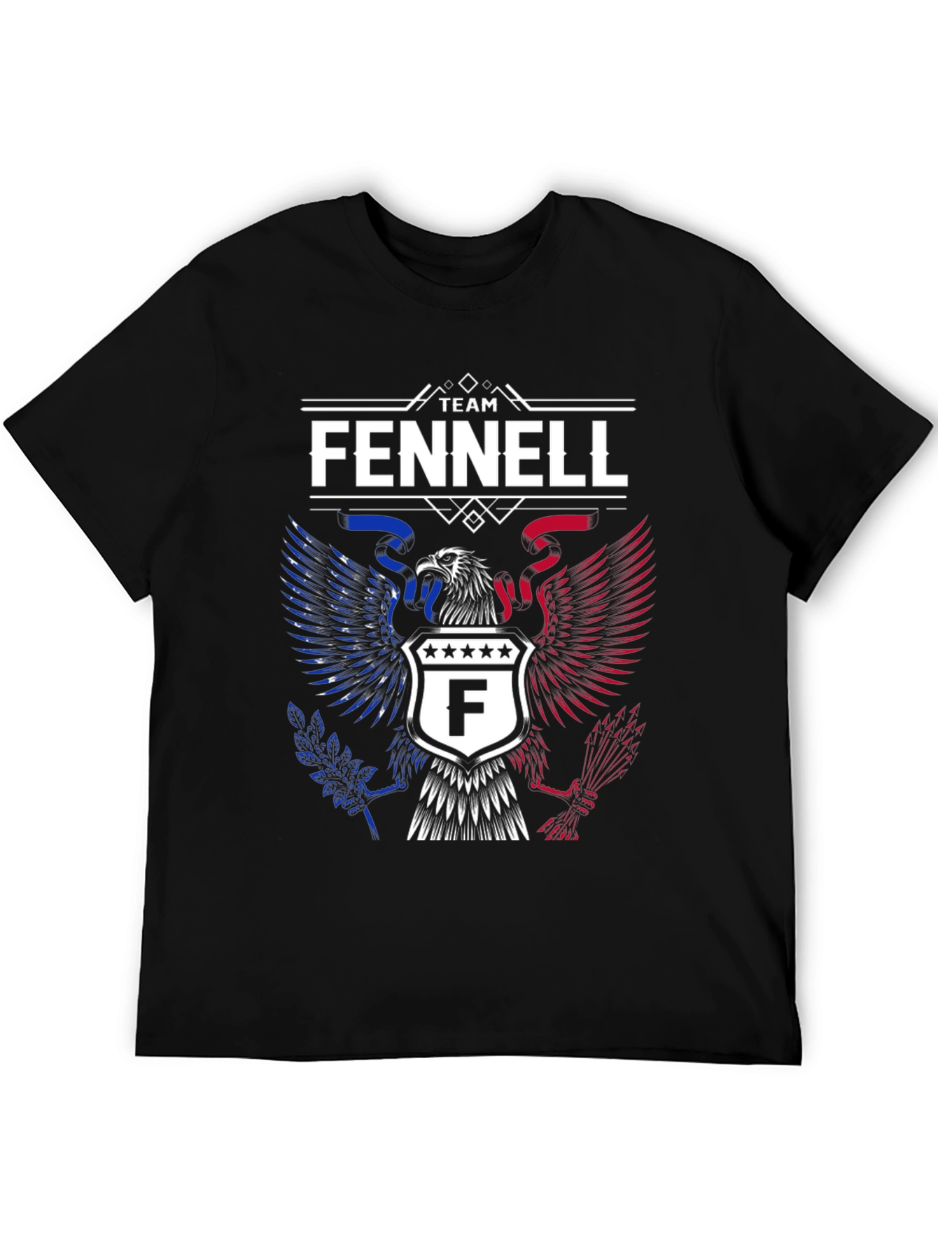 Team Fennell Eagle Crest Graphic T-Shirt