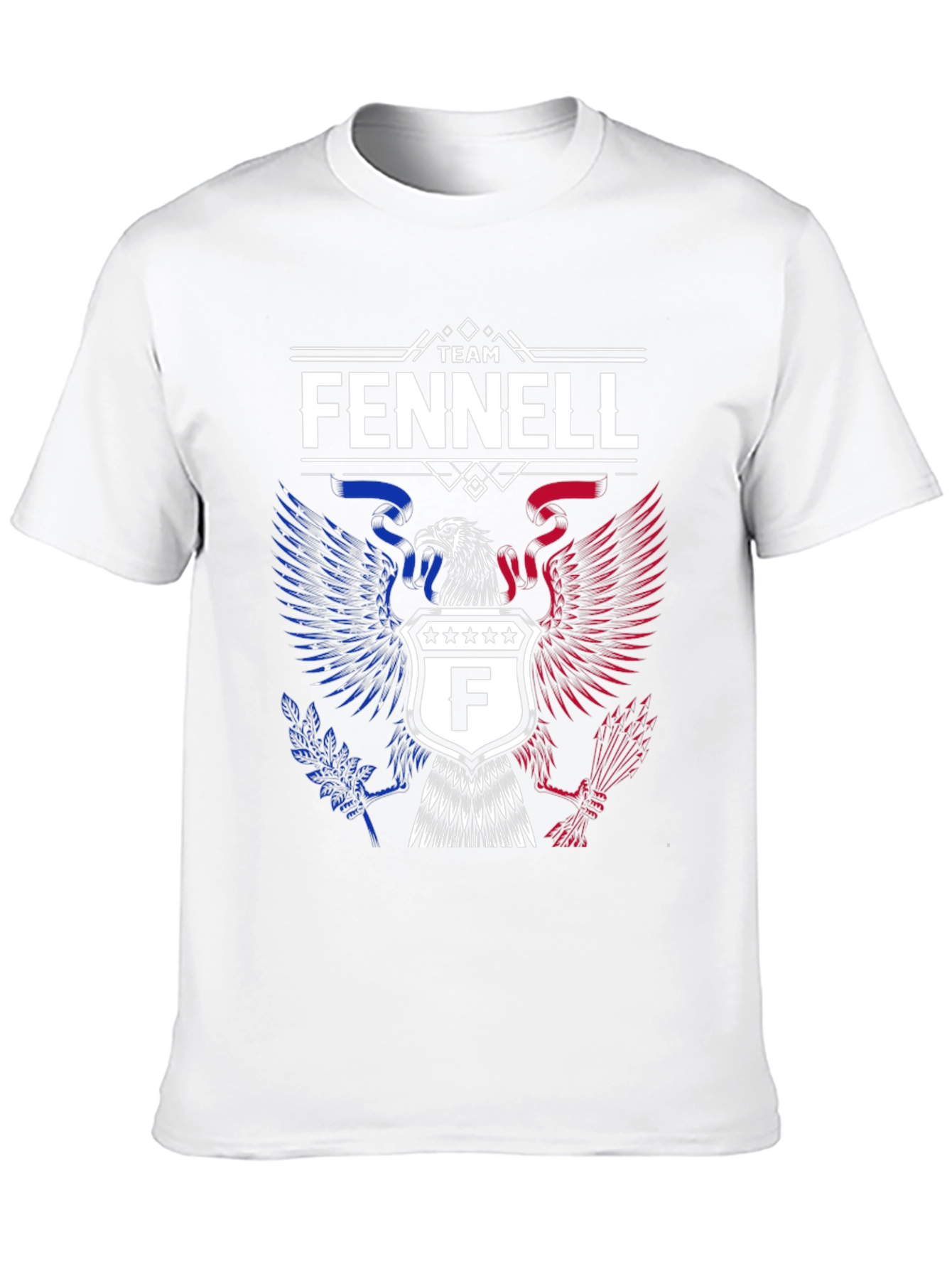 Team Fennell Eagle Crest Graphic T-Shirt