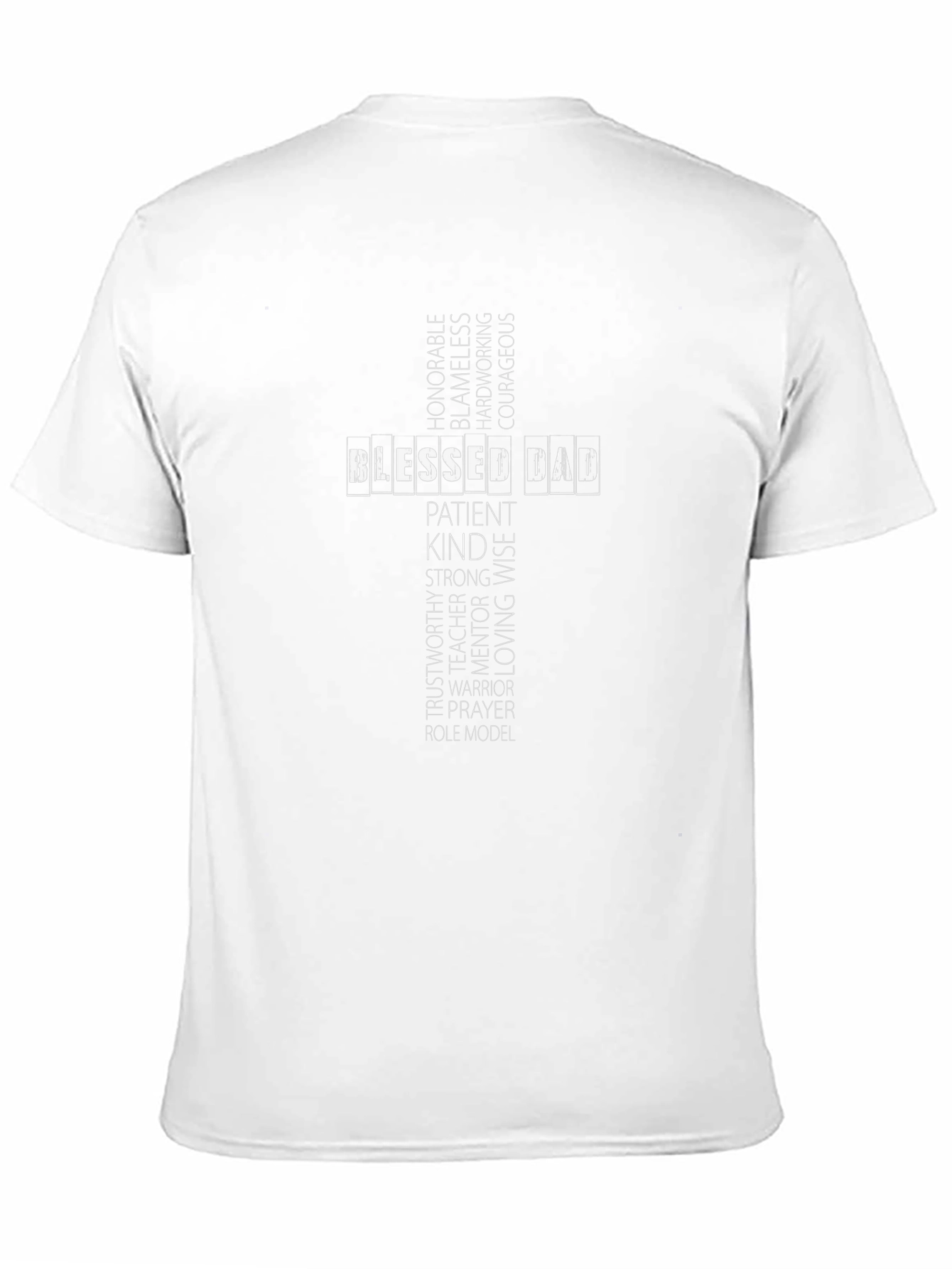 Blessed Dad T-Shirt - Christian Fathers Day Gift