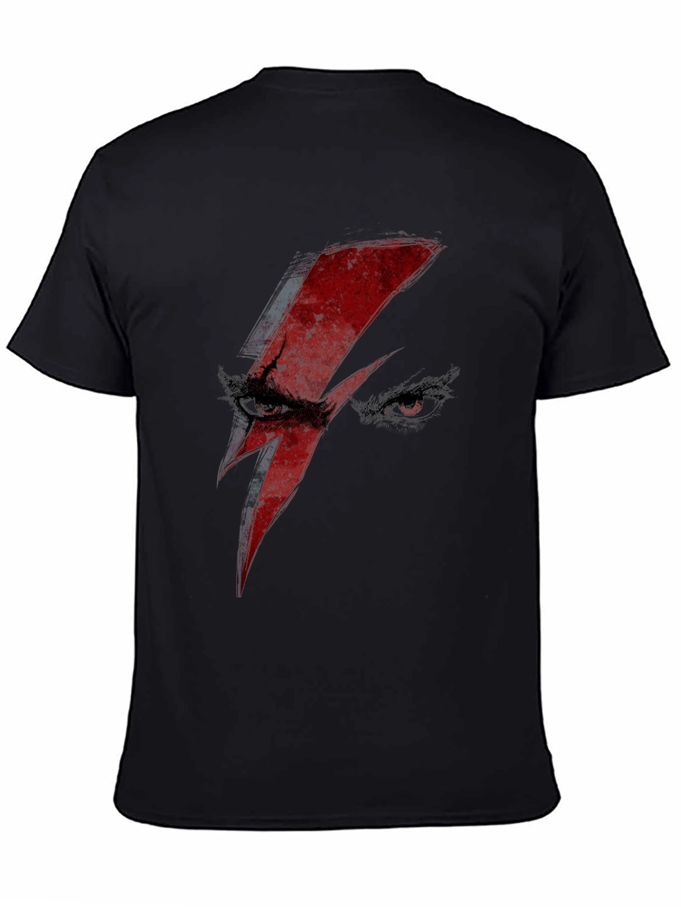 David Bowie Lightning Bolt Eyes T-Shirt