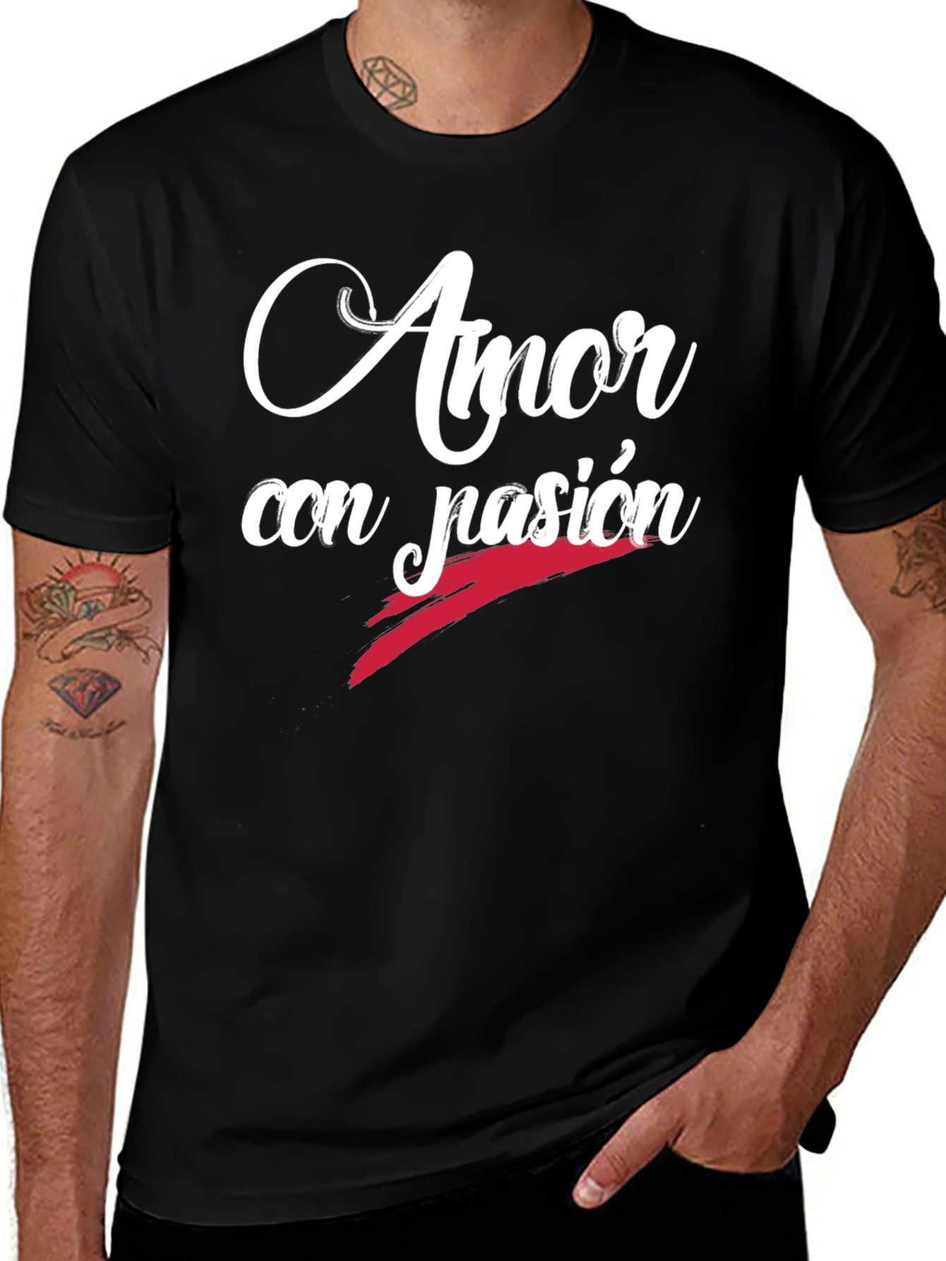 Amor con Pasión Graphic T-Shirt