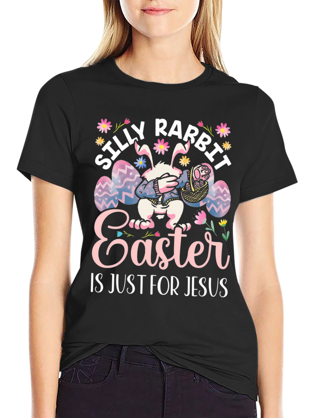 Silly Rabbit Easter Is Just For Jesus T-Shirt