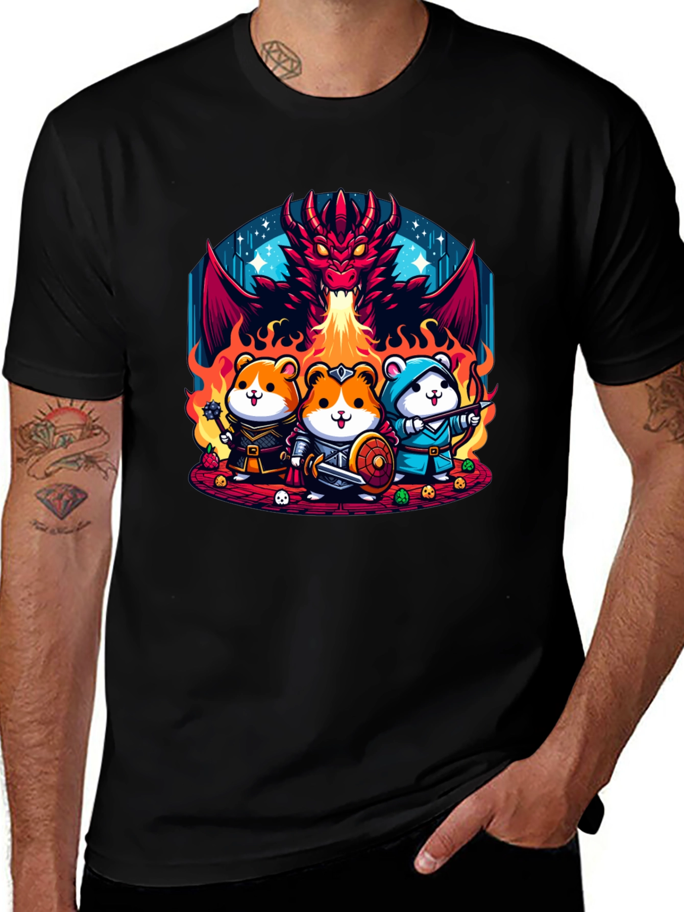 D&D Hamster Adventure T-Shirt