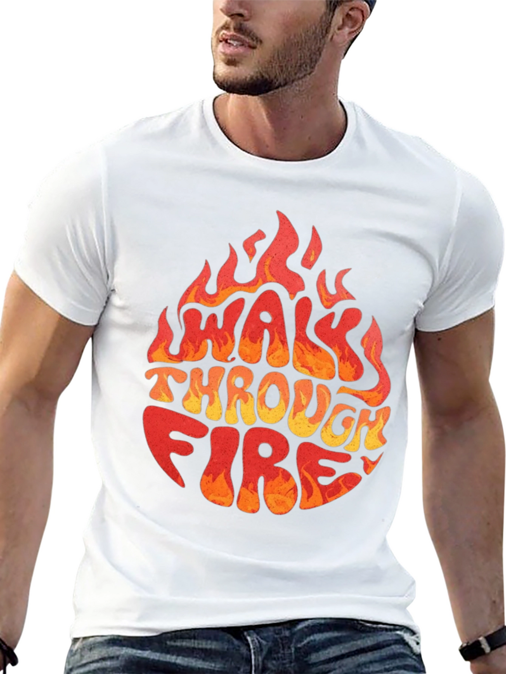 Walk Through Fire Graphic T-Shirt