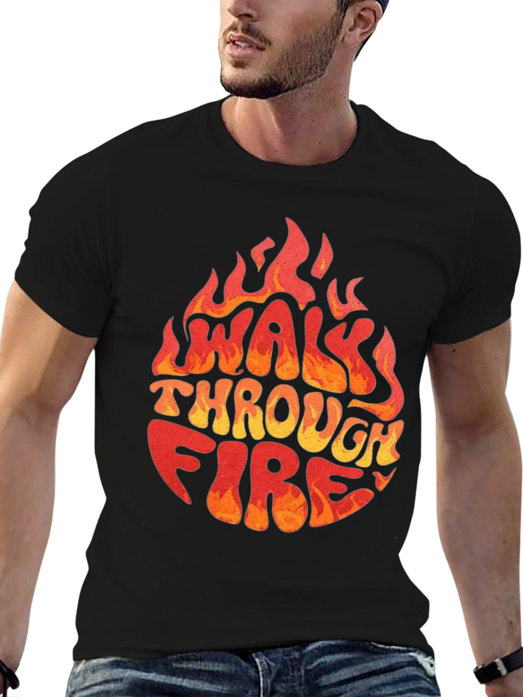Walk Through Fire Graphic T-Shirt
