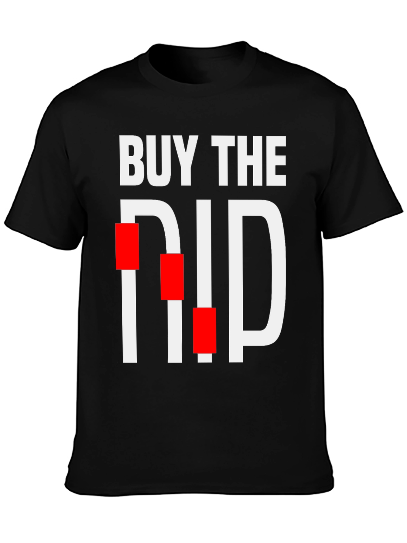 Buy The Dip Black Graphic T-Shirt
