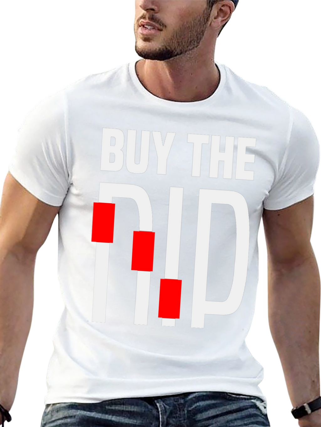 Buy The Dip Black Graphic T-Shirt