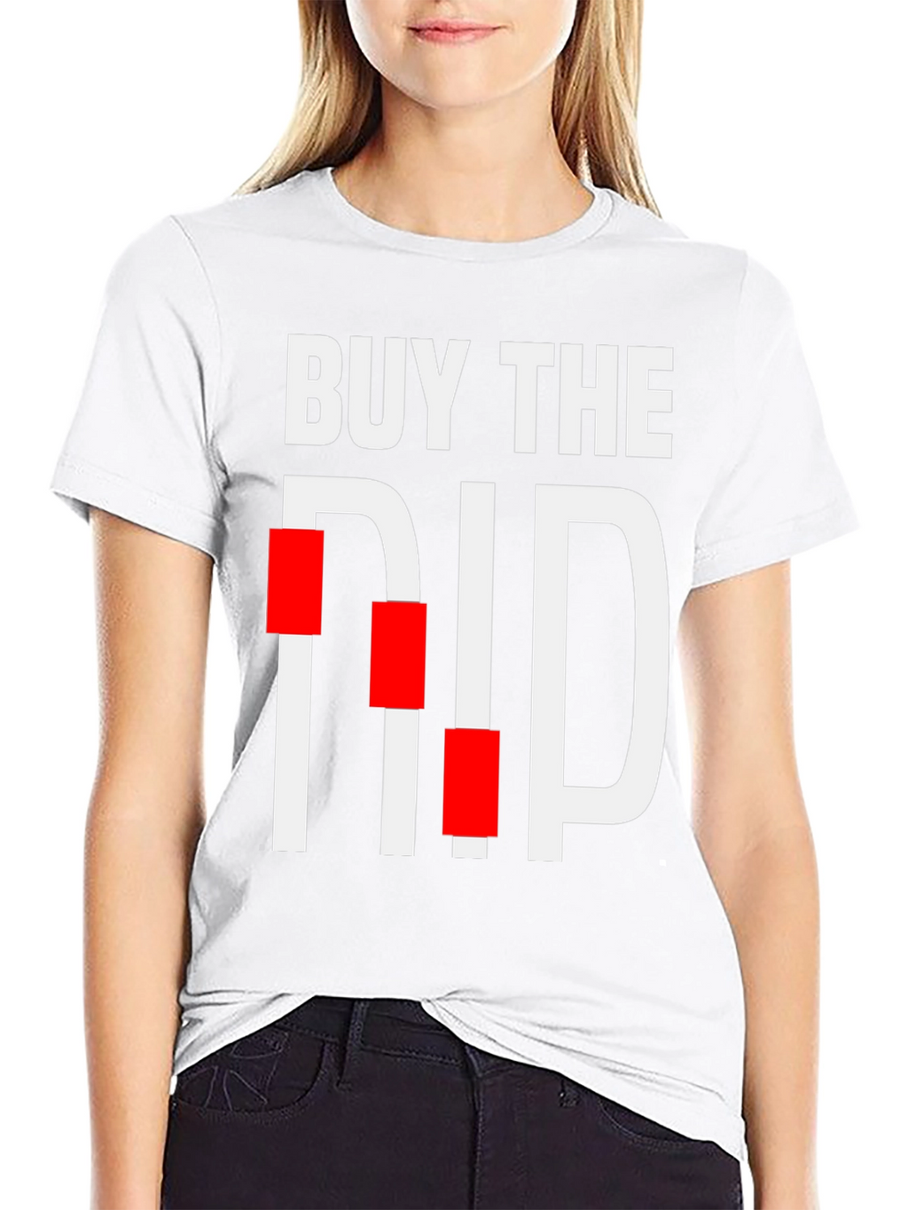 Buy The Dip Black Graphic T-Shirt