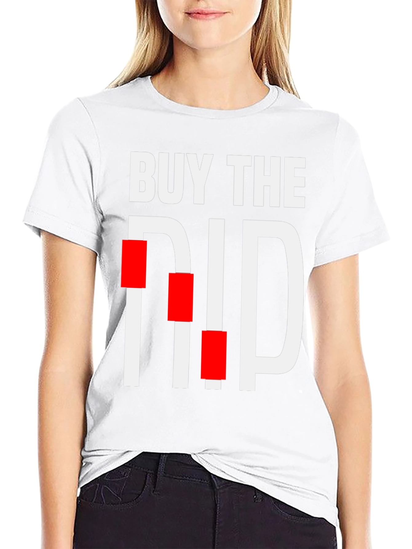 Buy The Dip Black Graphic T-Shirt