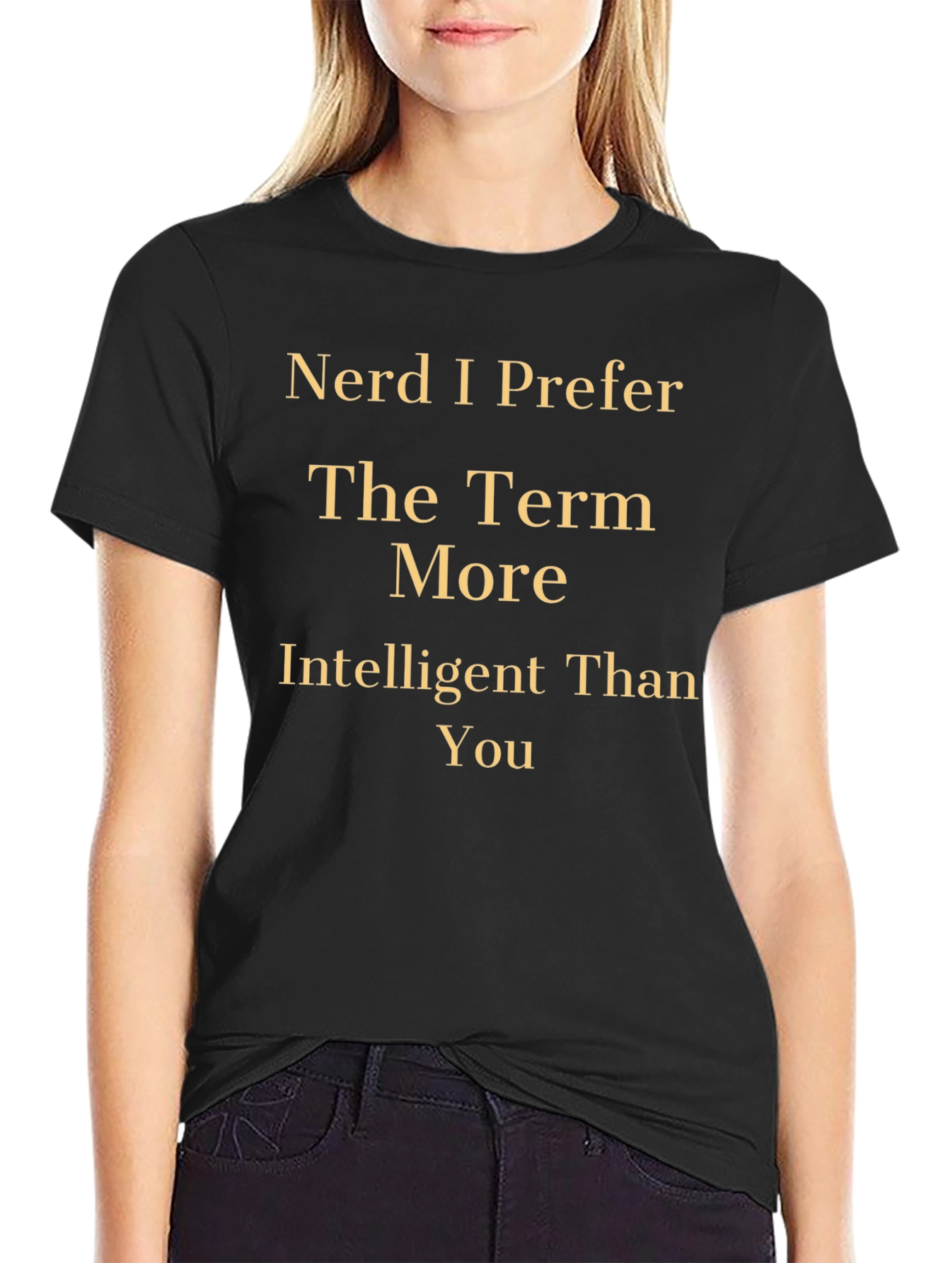 Nerd T-Shirt - Intelligent Than You Tee