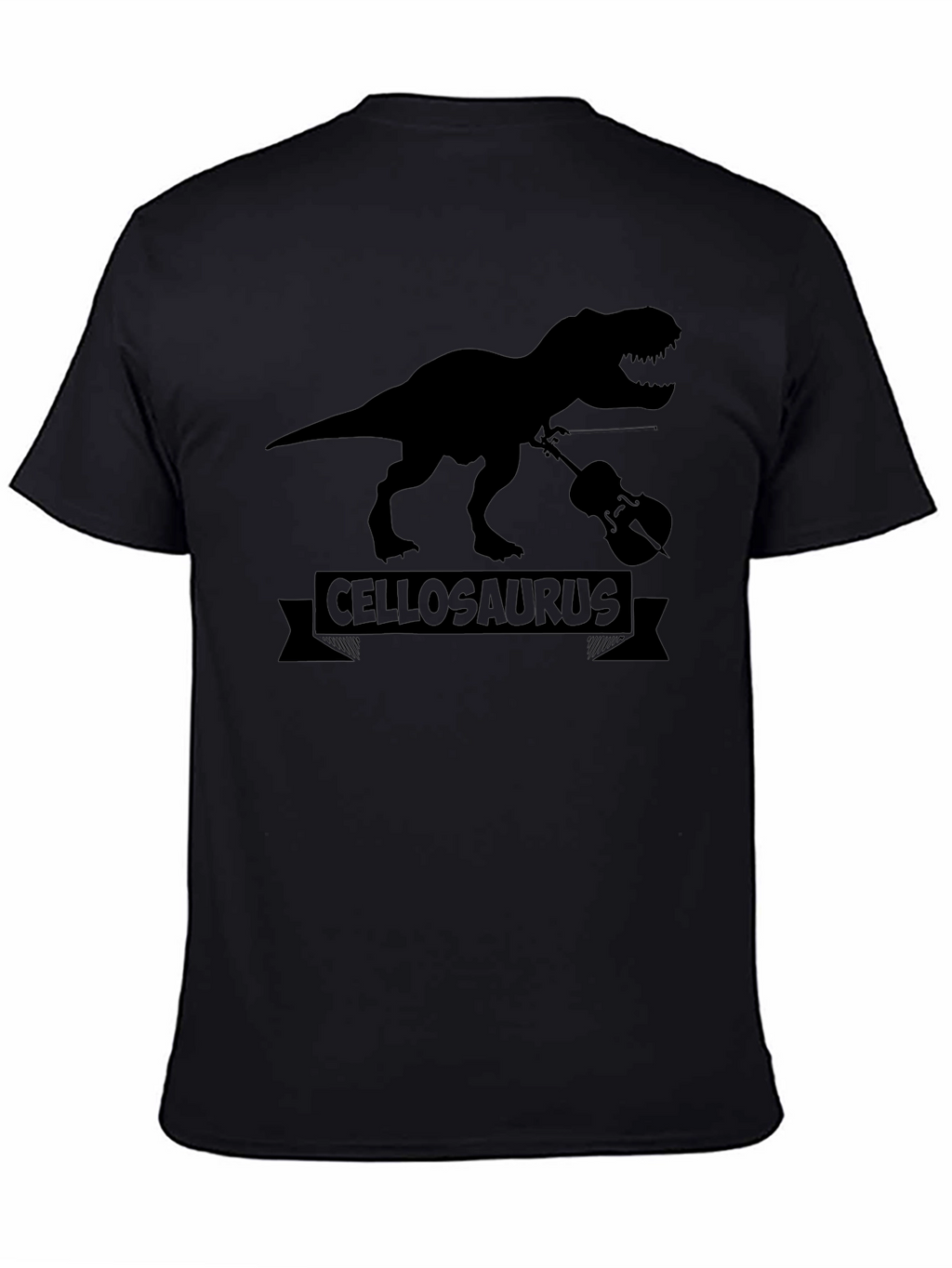 Cellosaurus T-Shirt - Dinosaur Playing Cello!