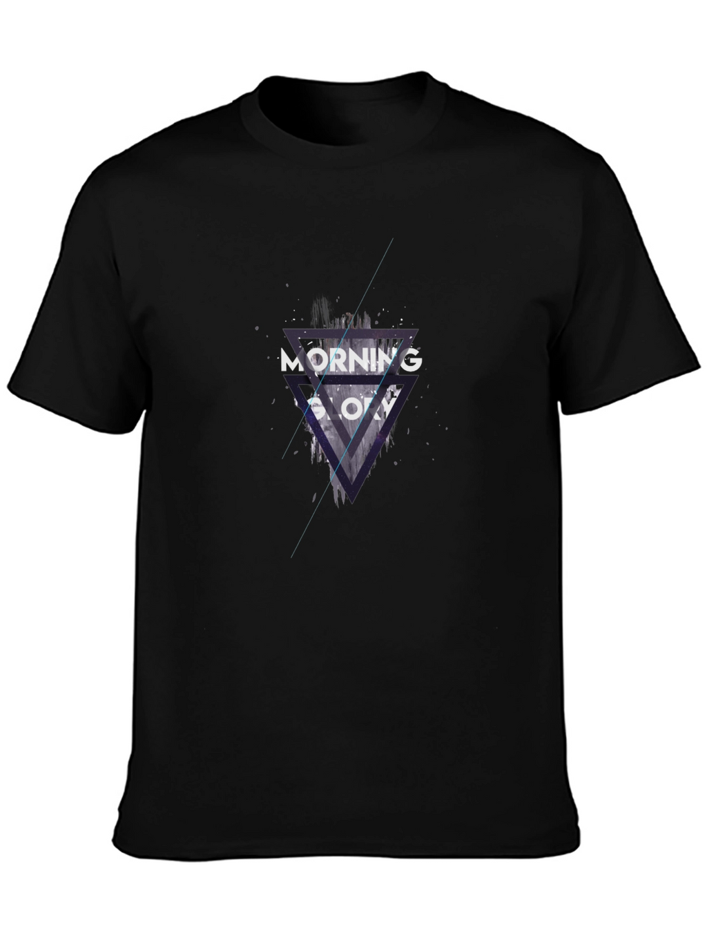 Modern Graphic T-Shirt - Morning Glow Design