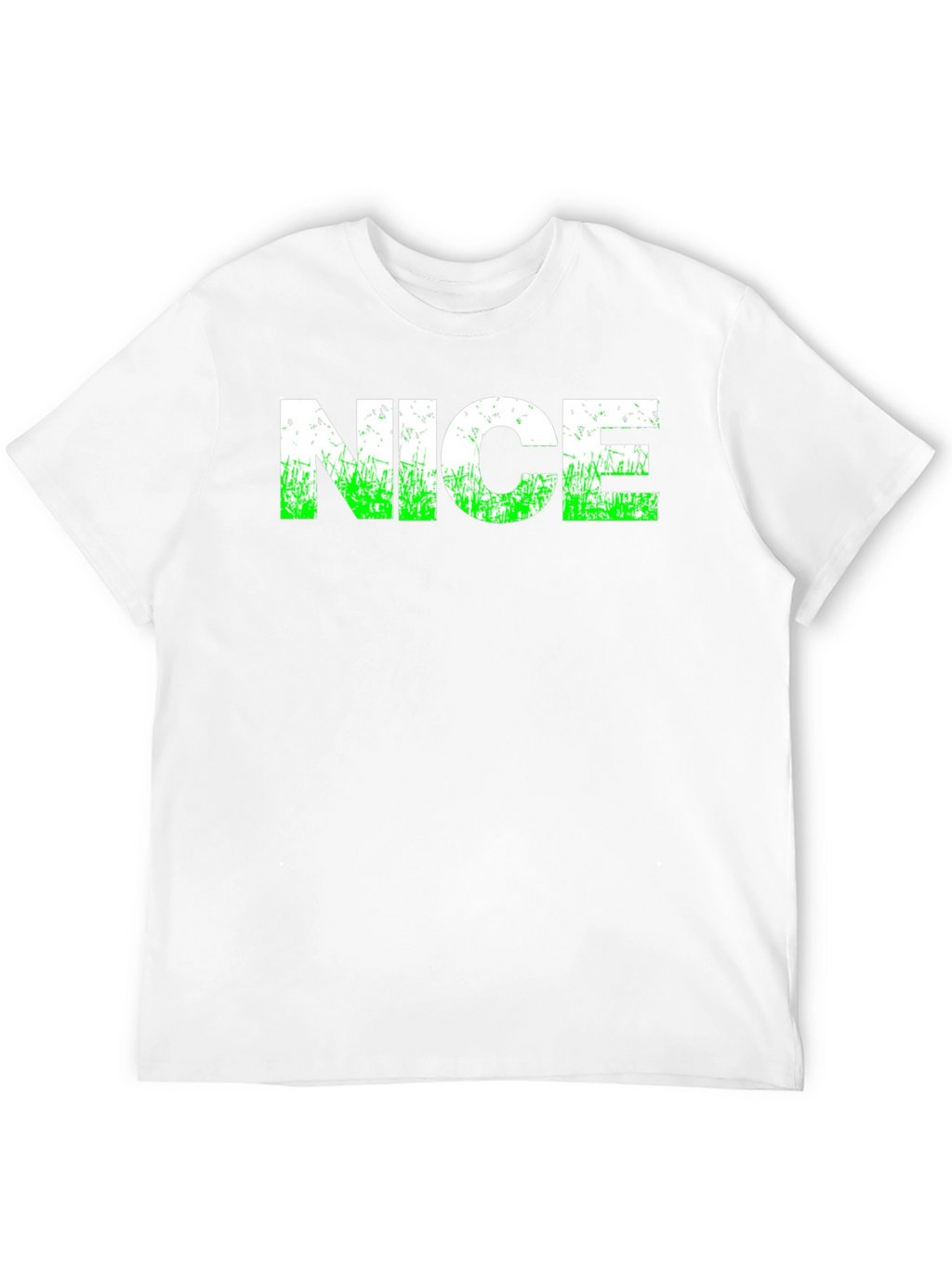 NICE Graphic Tee - Black Cotton T-Shirt