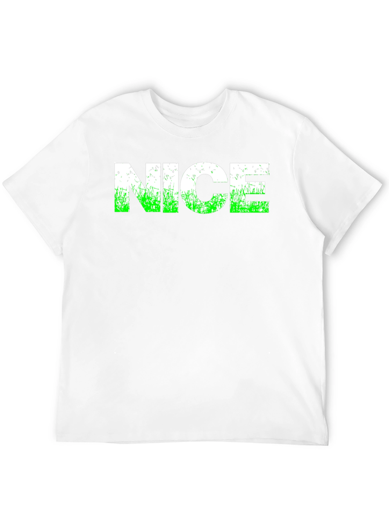 NICE Graphic Tee - Black Cotton T-Shirt