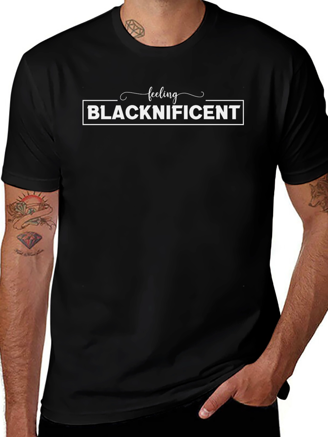 Blacknificent Graphic Tee - Bold Statement Shirt