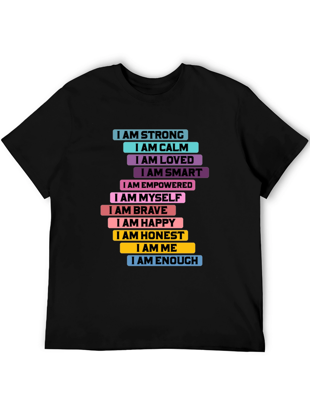 Inspirational I AM T-Shirt - Positive Affirmations