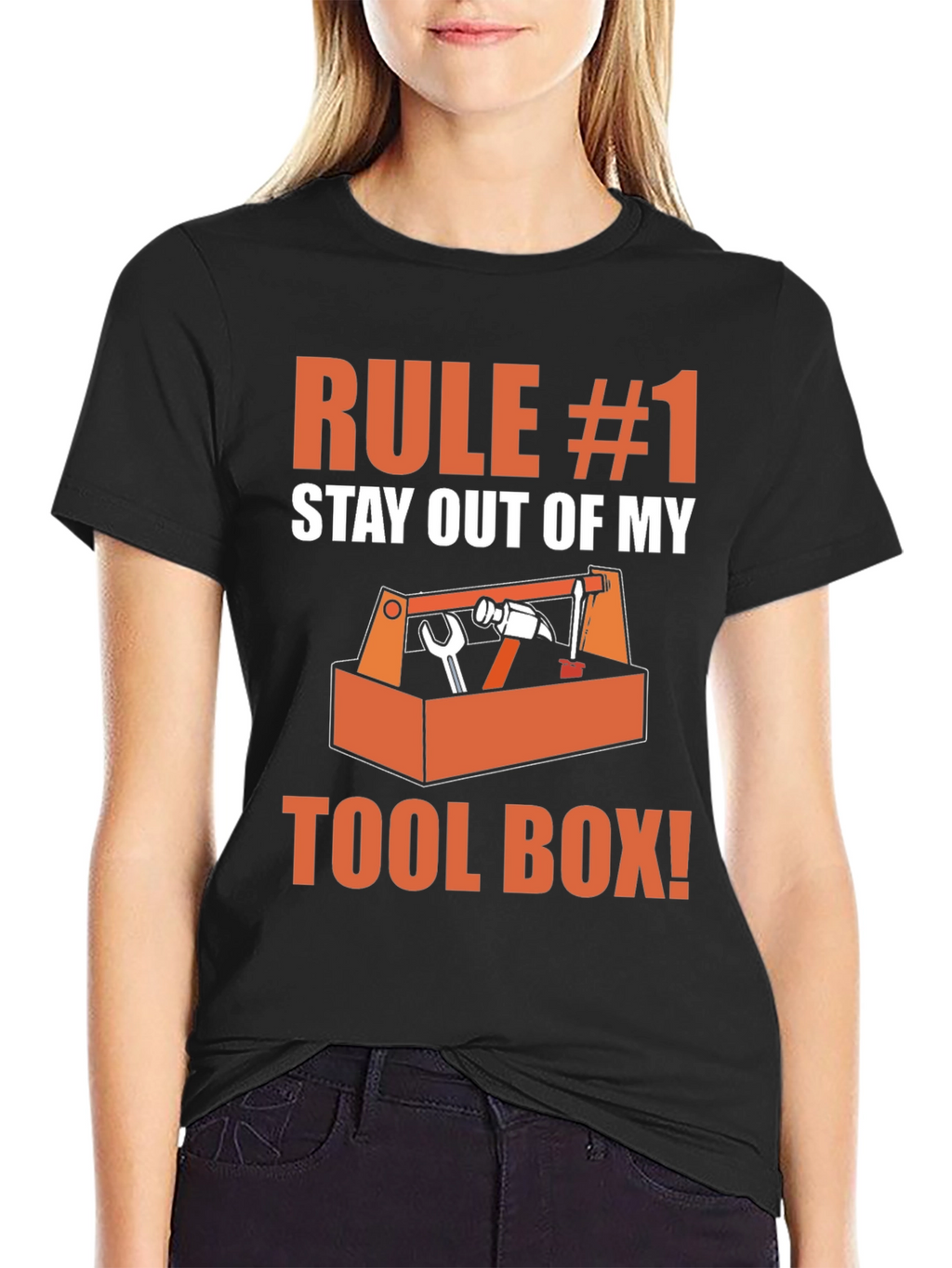 Rule #1 Stay Out of My Toolbox Graphic T-Shirt