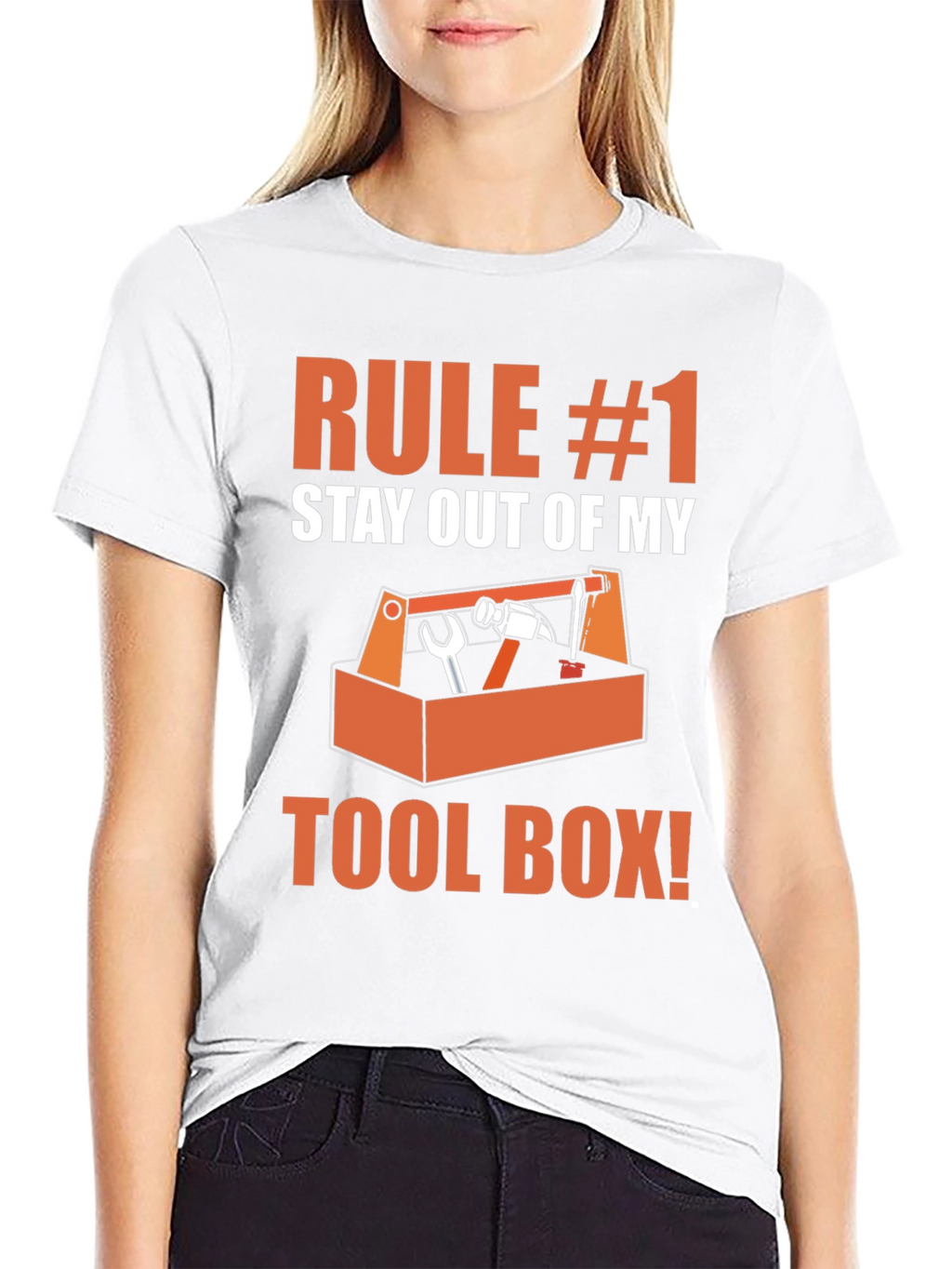 Rule #1 Stay Out of My Toolbox Graphic T-Shirt