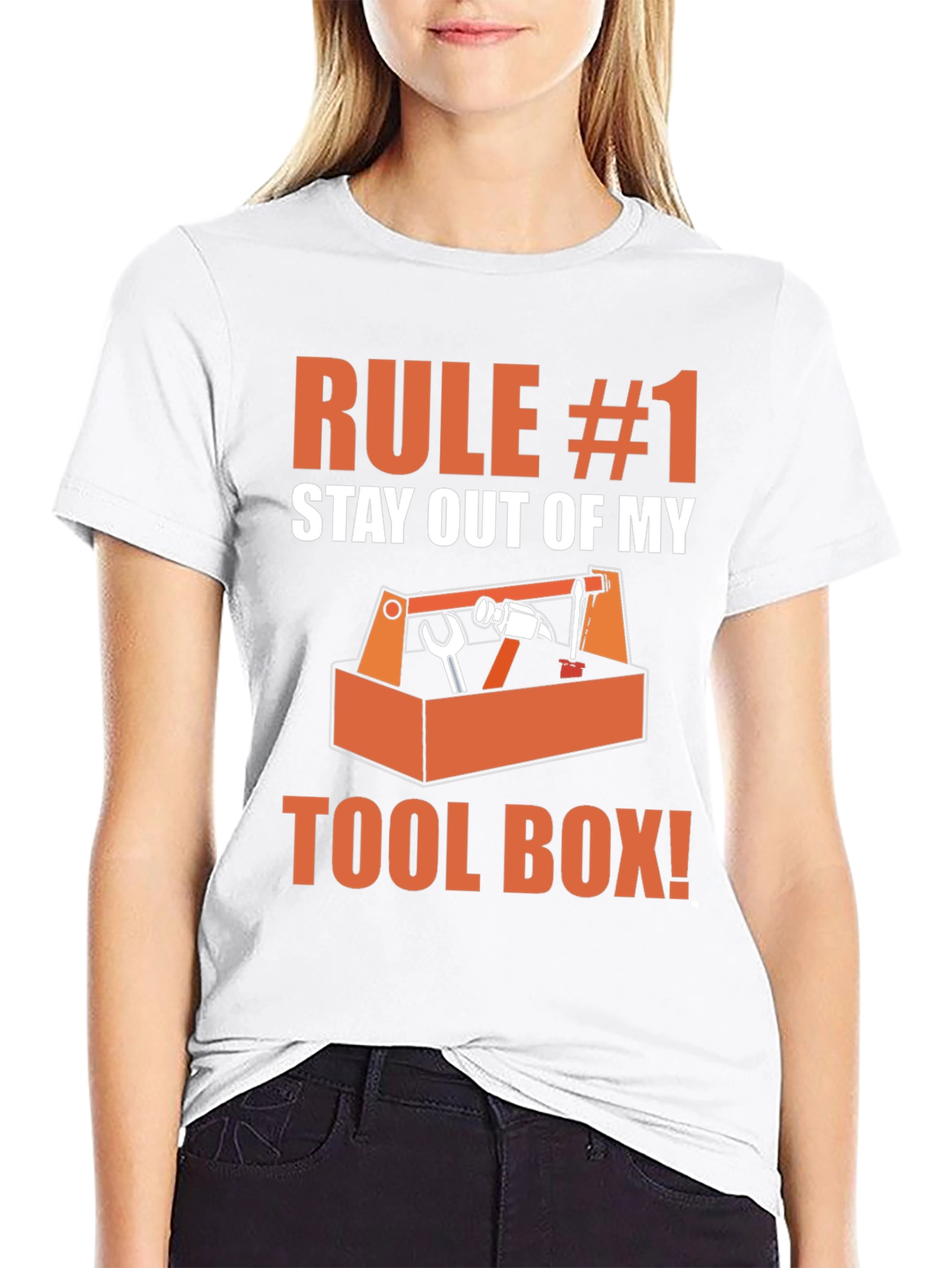 Rule #1 Stay Out of My Toolbox Graphic T-Shirt