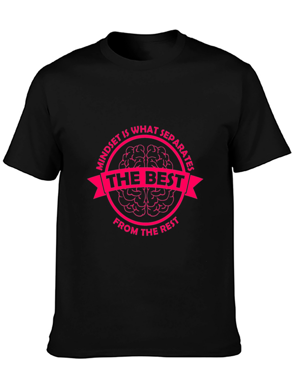 Mindset is What Separates Tee - Motivational Graphic T-Shirt