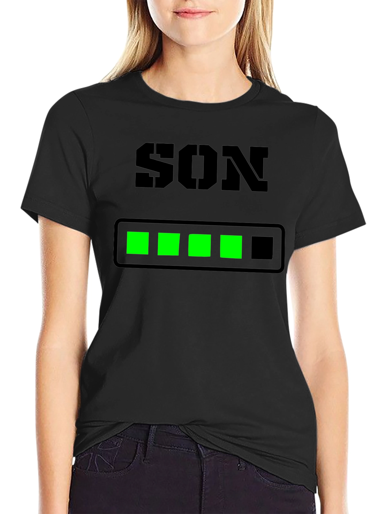 Son Loading Bar T-Shirt - Gamer Dad Tee