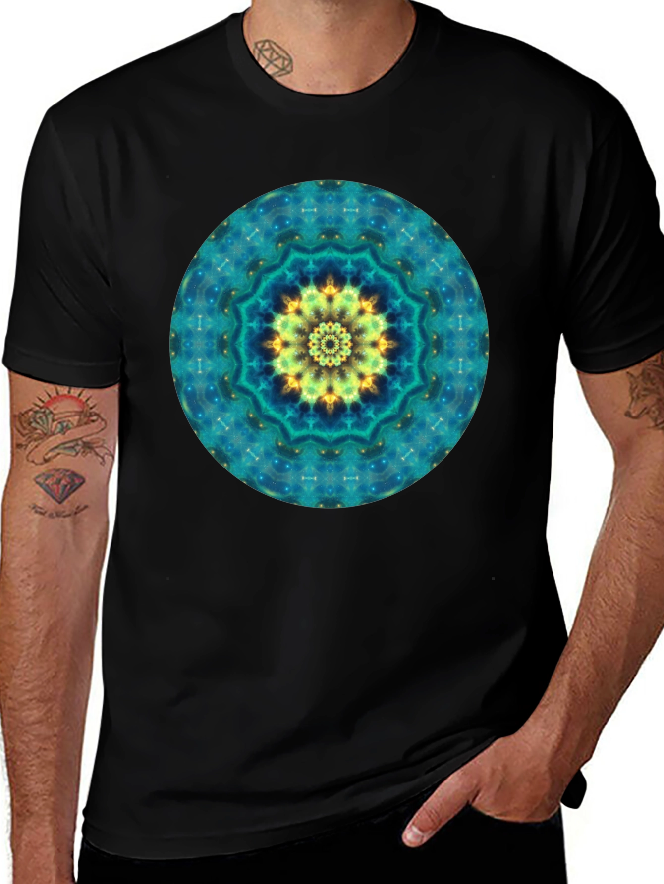 Mandala T-Shirt - Black