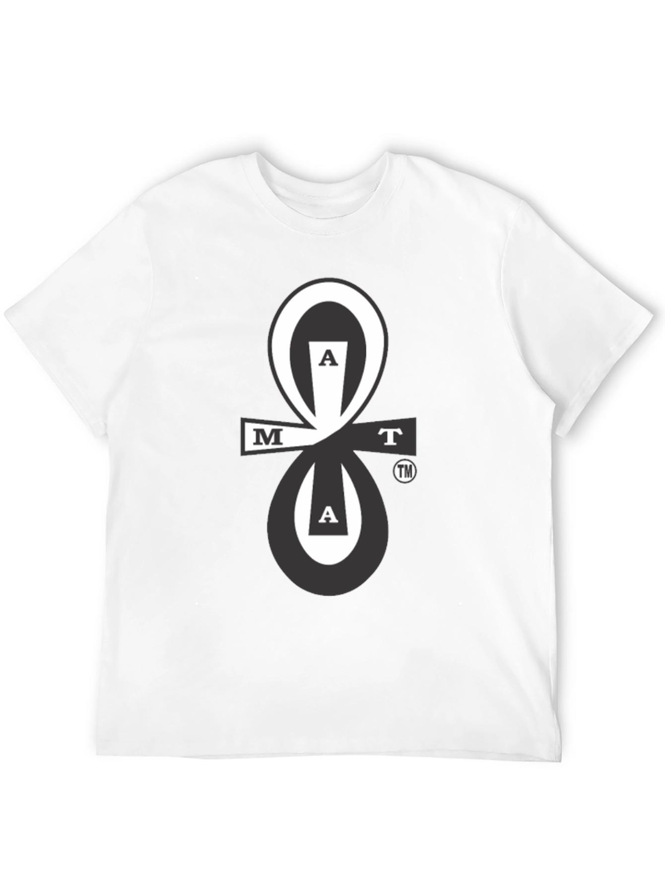 Abstract Logo Black T-Shirt