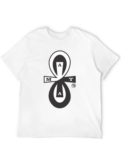 Abstract Logo Black T-Shirt