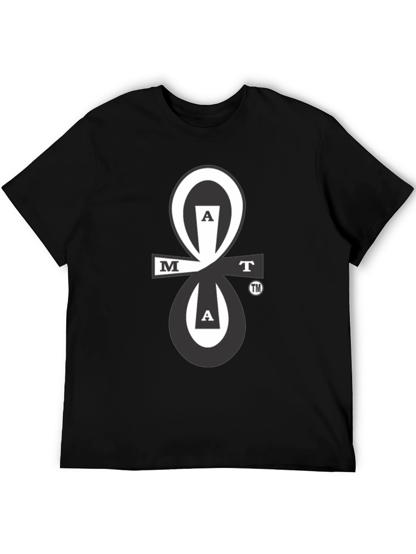 Abstract Logo Black T-Shirt