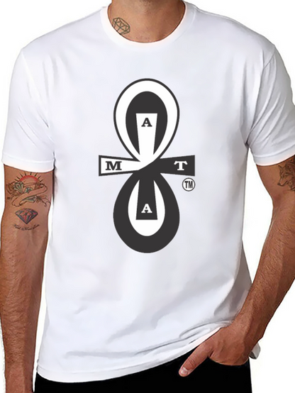 Abstract Logo Black T-Shirt