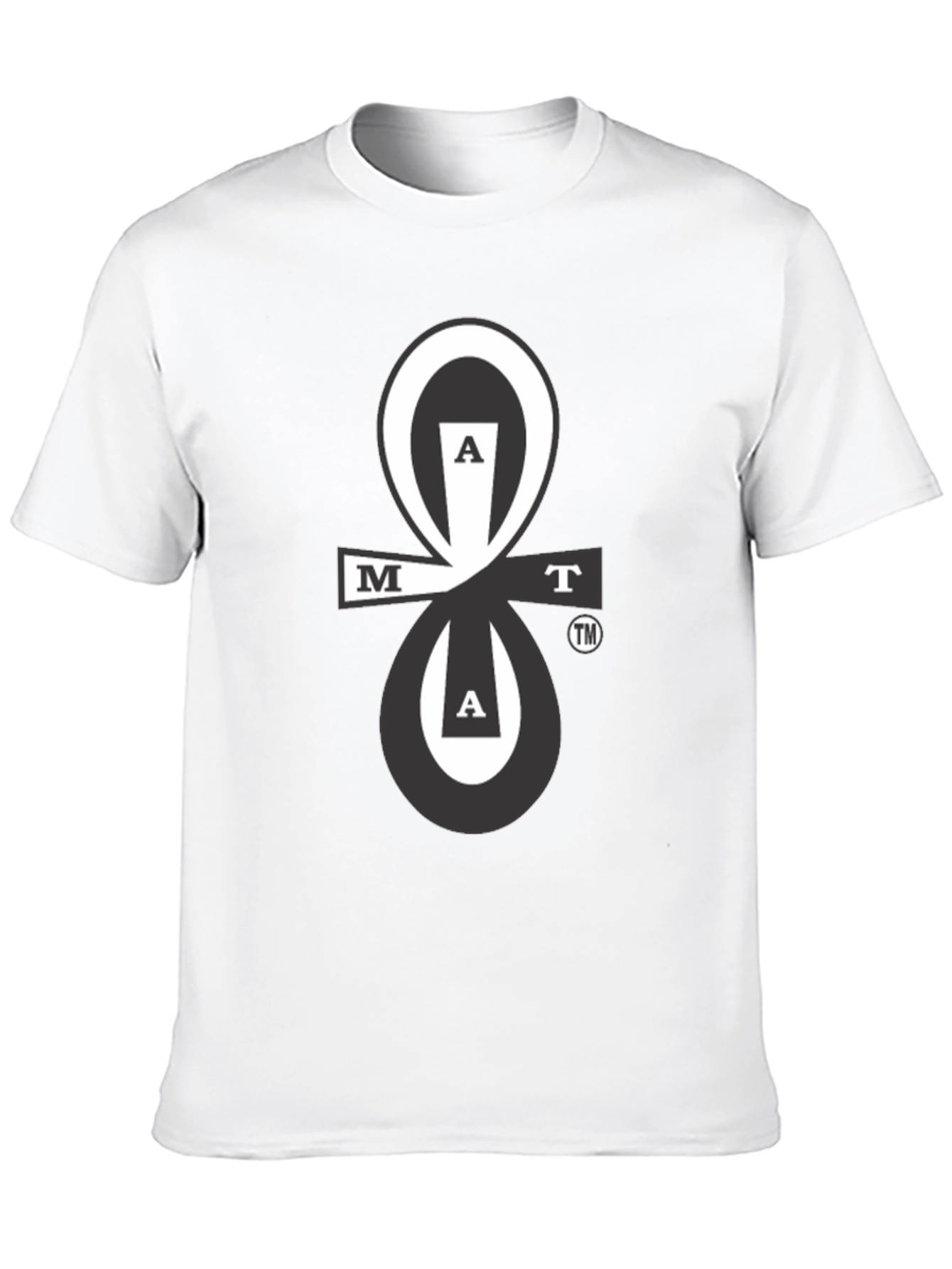 Abstract Logo Black T-Shirt